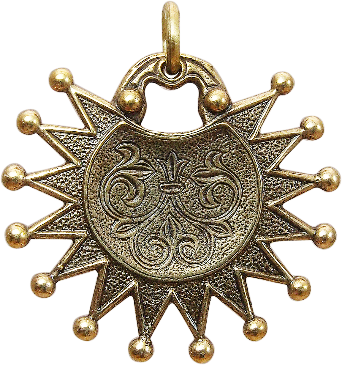 Колт жемчужный «Алконост, смотрящий вправо»