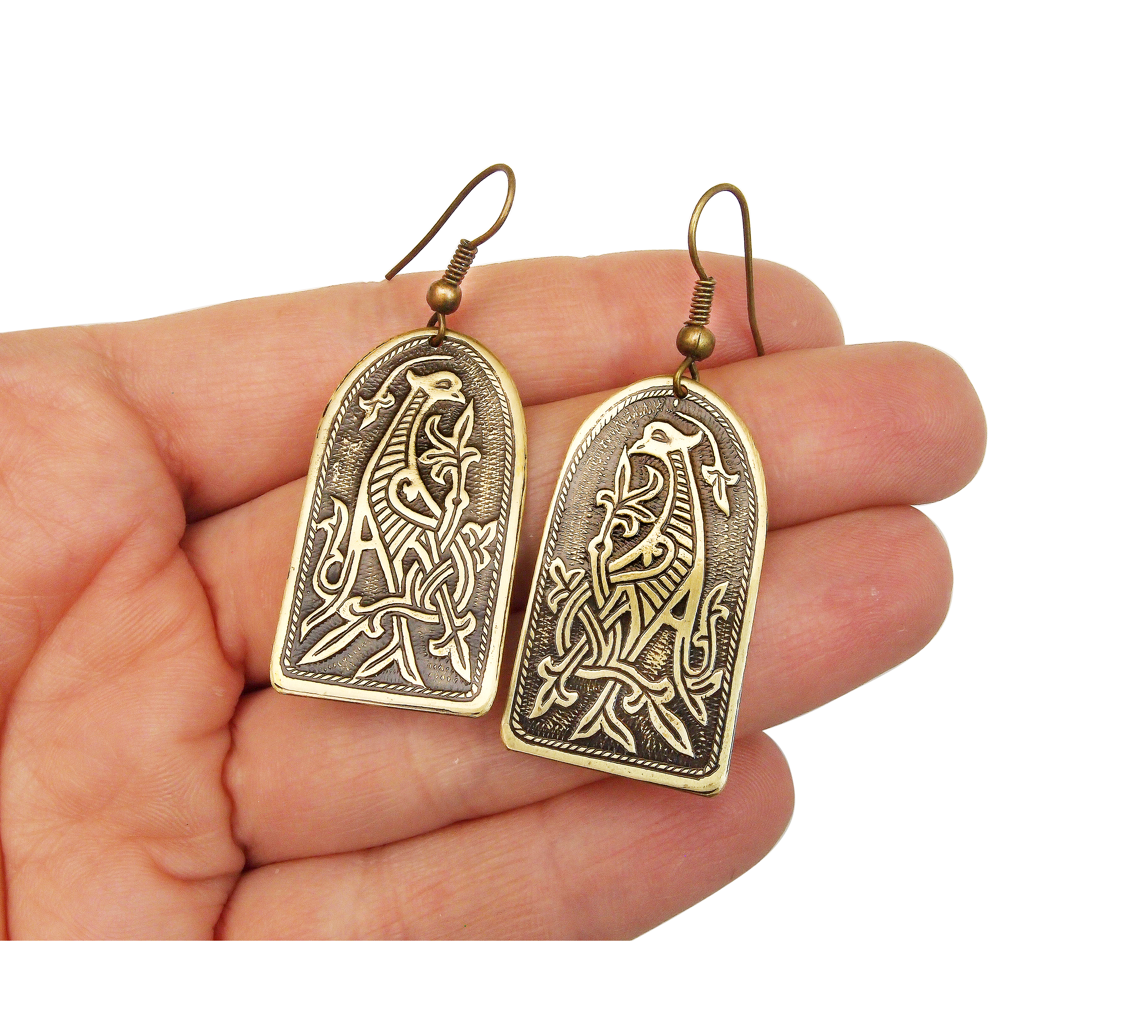 Серьги «Киевская птица»