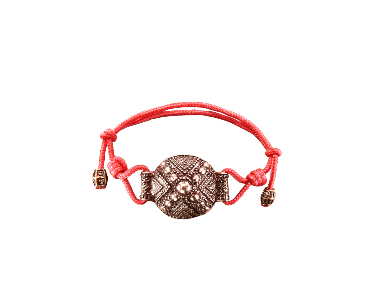 Браслет-шнурок новгородский «Пашня»