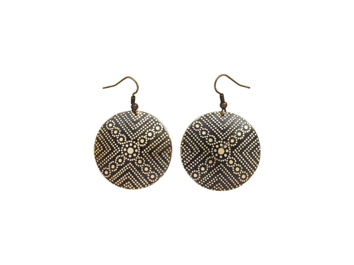 Серьги «Пашня»