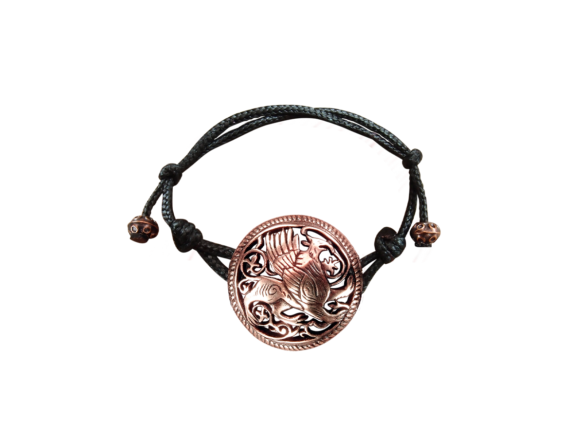 Браслет-шнурок «Суздальский грифон»