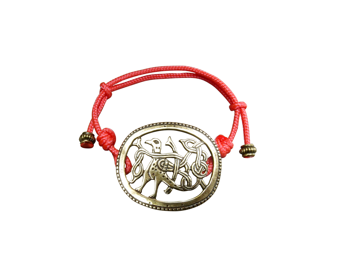 Браслет-шнурок «Птица с переплетенным хвостом»