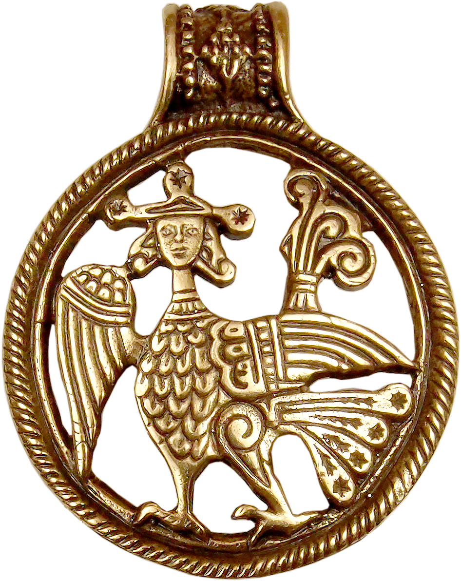 Подвеска прорезная «Алконост»