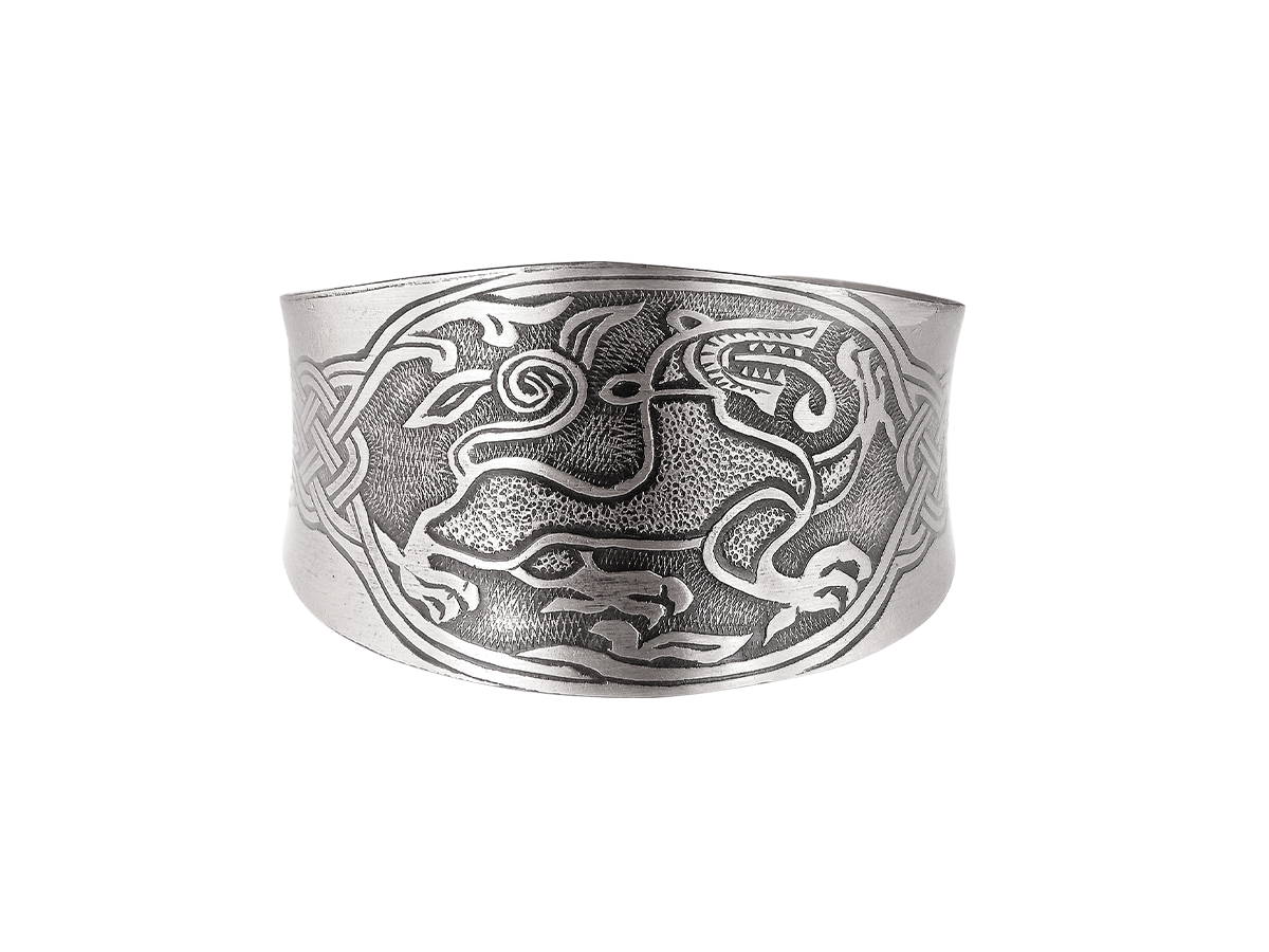 Браслет вогнутый «Лют-зверь»