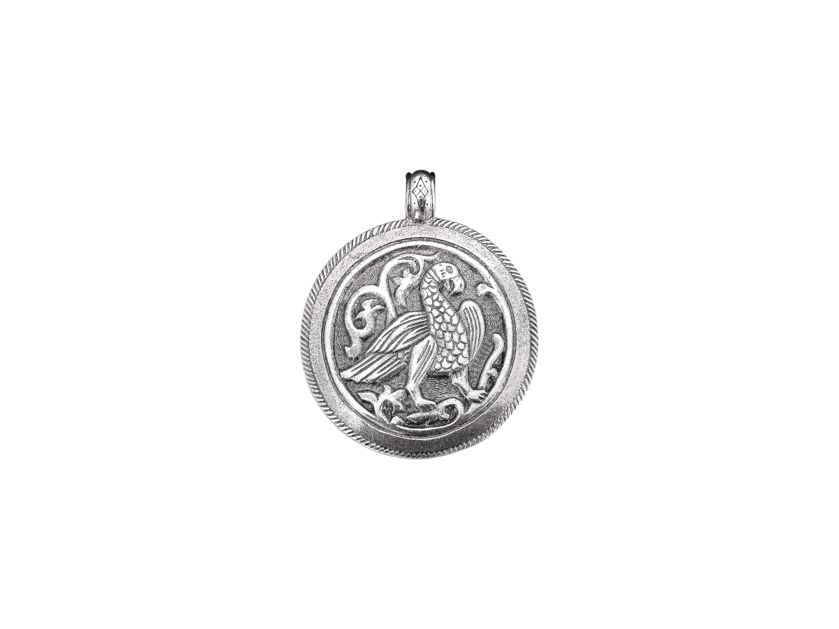 Подвеска литая «Суздальская птица»