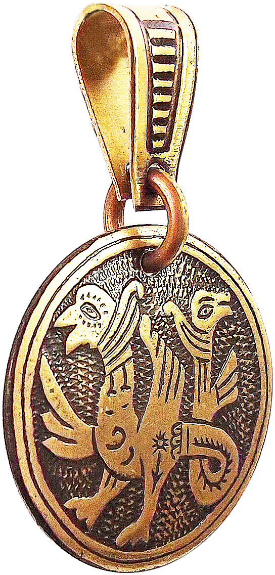 Подвеска «Двуглавые грифоны»