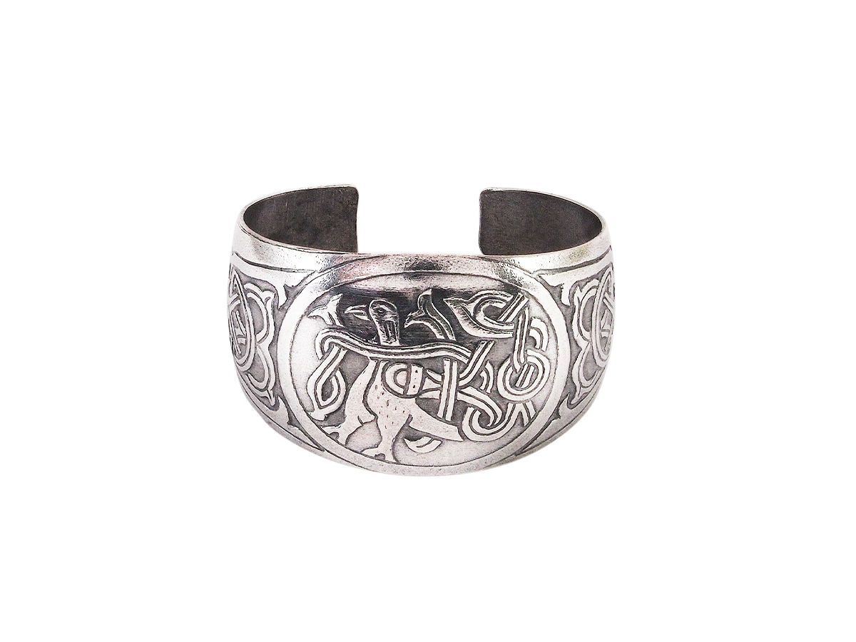 Браслет «Птица с переплетенным хвостом»