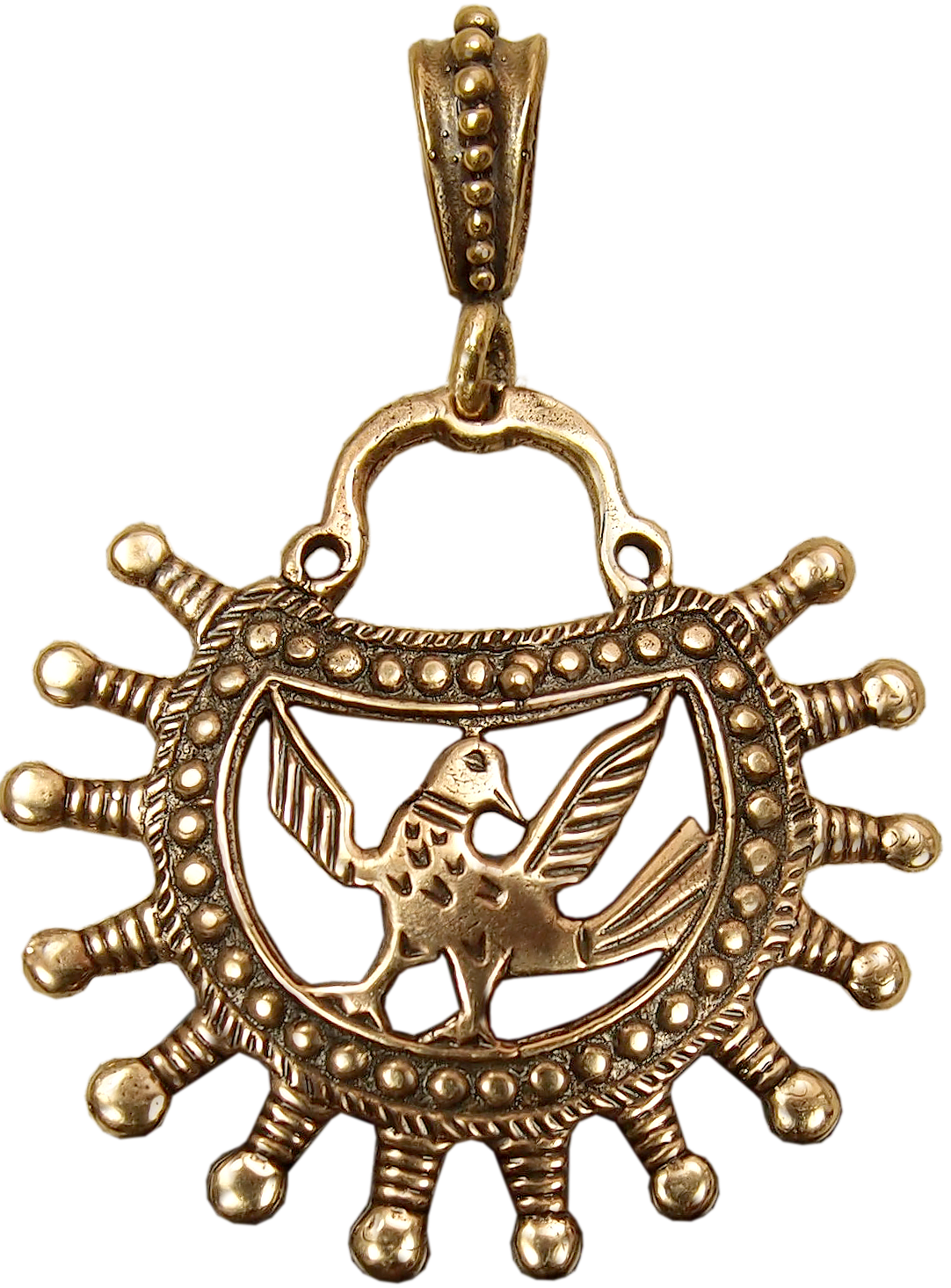 Прорезной колт «Новгородский сокол»