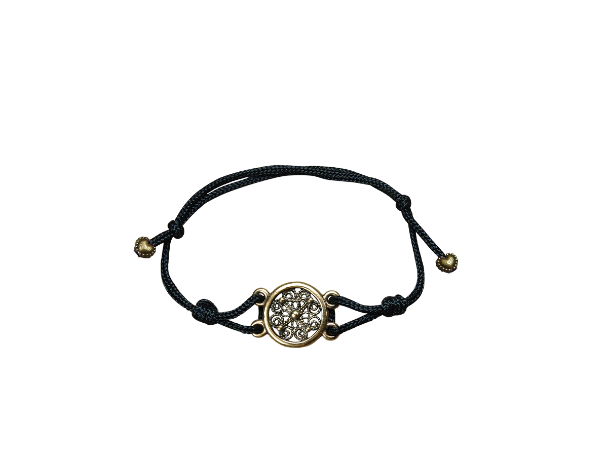 Браслет-шнурок «Маргаритка»