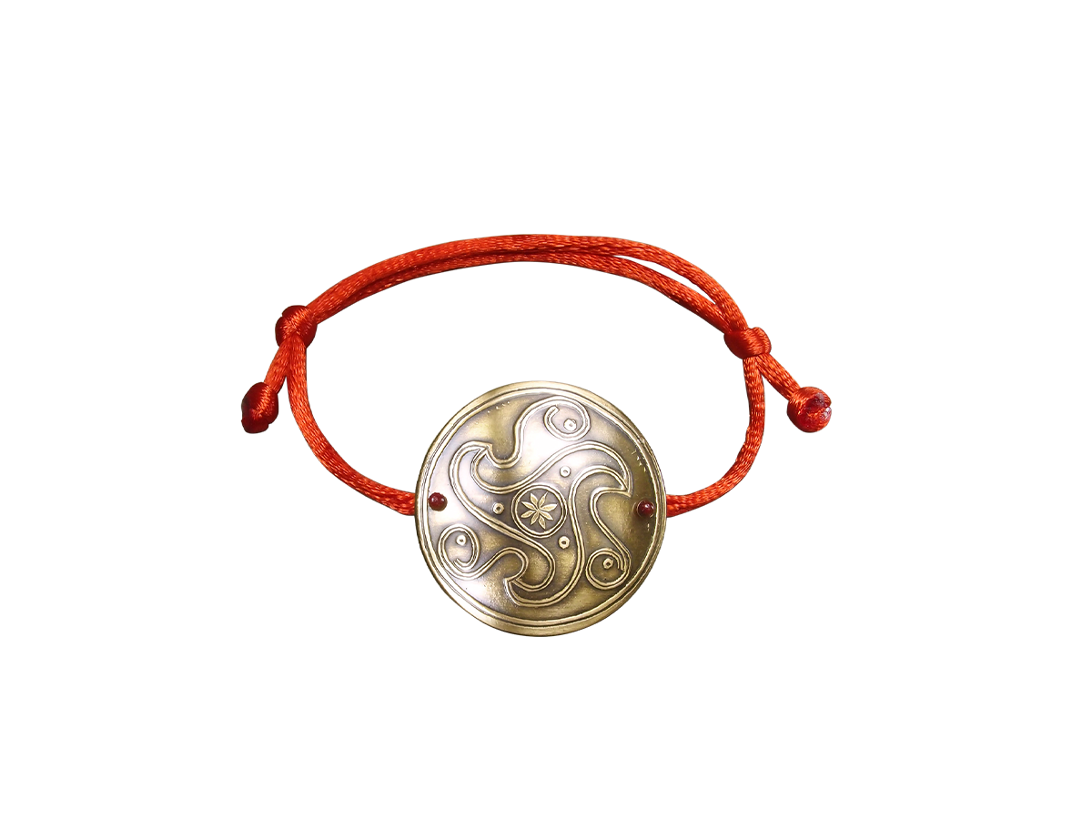 Браслет-шнурок «Трискелион»