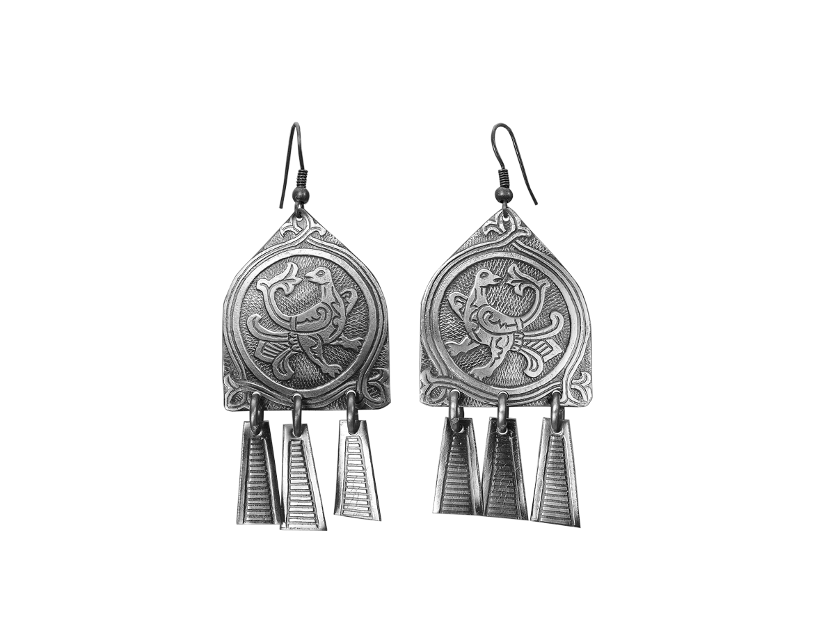 Серьги шумящие «Горлица»