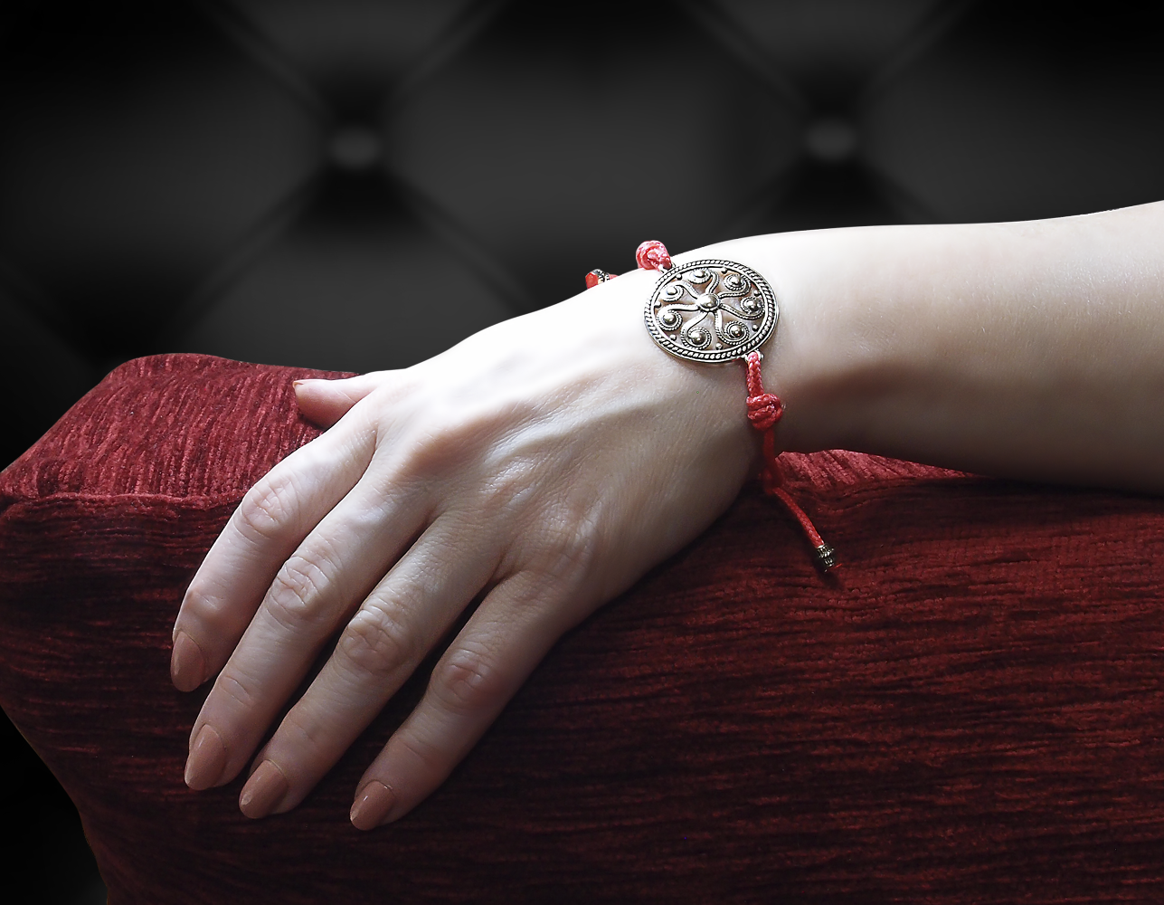 Браслет-шнурок «Сегнерово колесо»