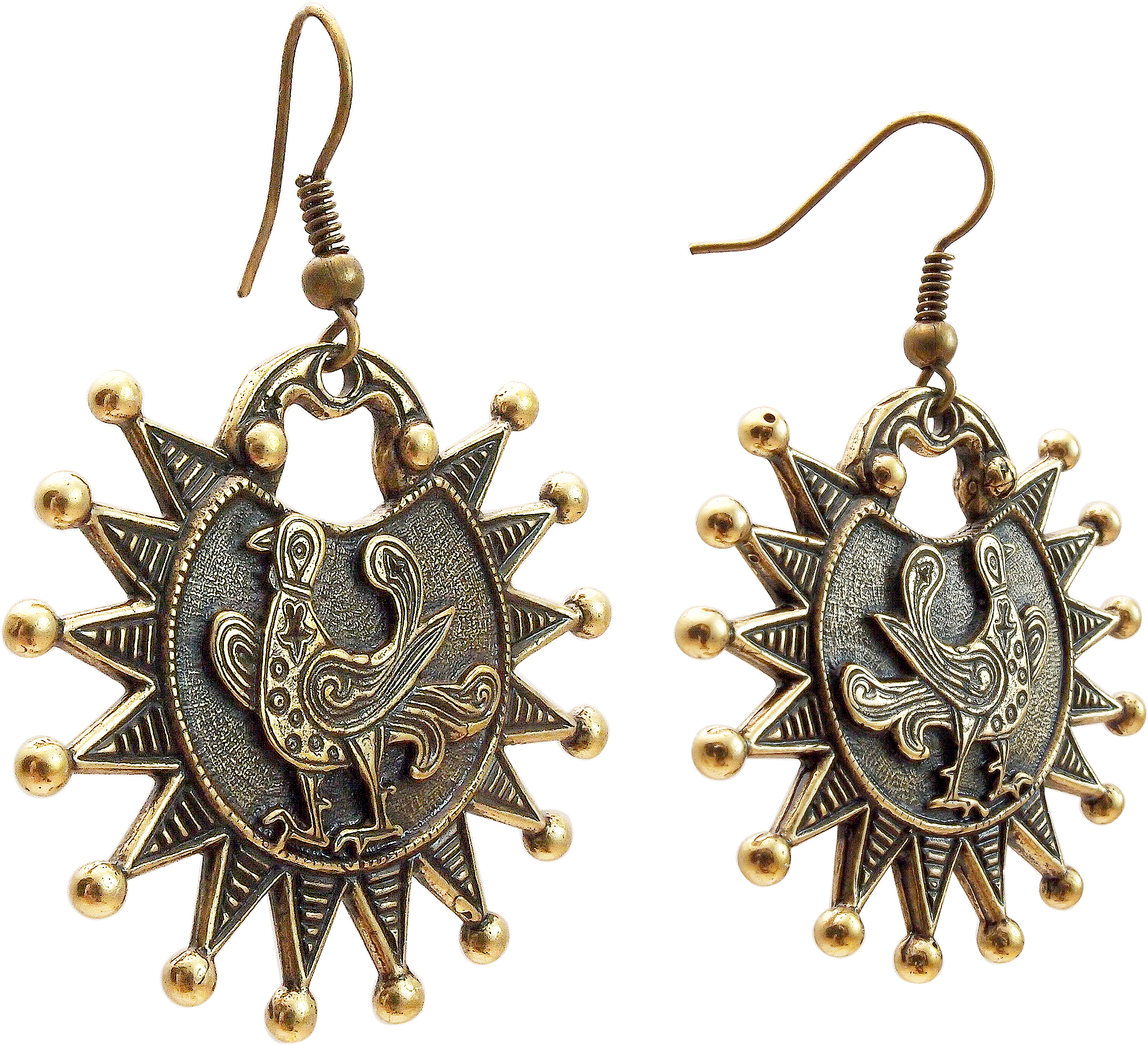 Серьги «Князь-птицы»