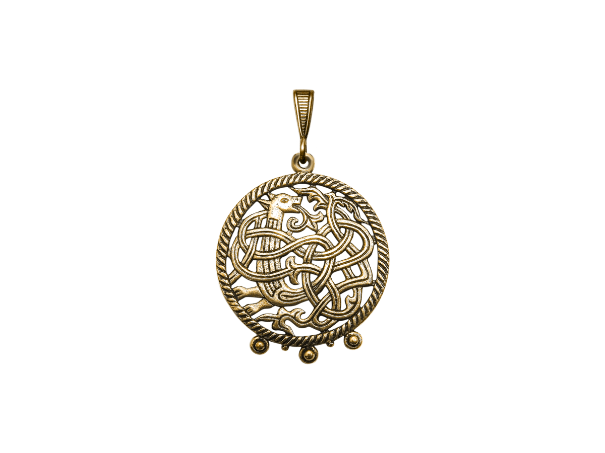 Подвеска прорезная «Неведомый зверь»