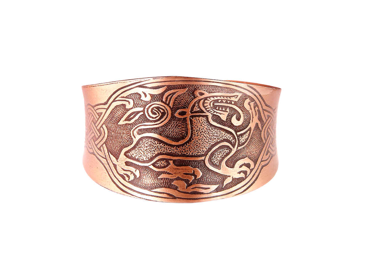 Браслет вогнутый «Лют-зверь»