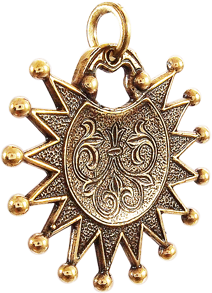 Колт жемчужный «Алконост, смотрящий влево»