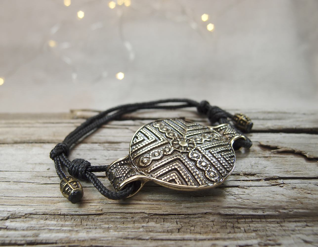 Браслет-шнурок «Пашня» № 2