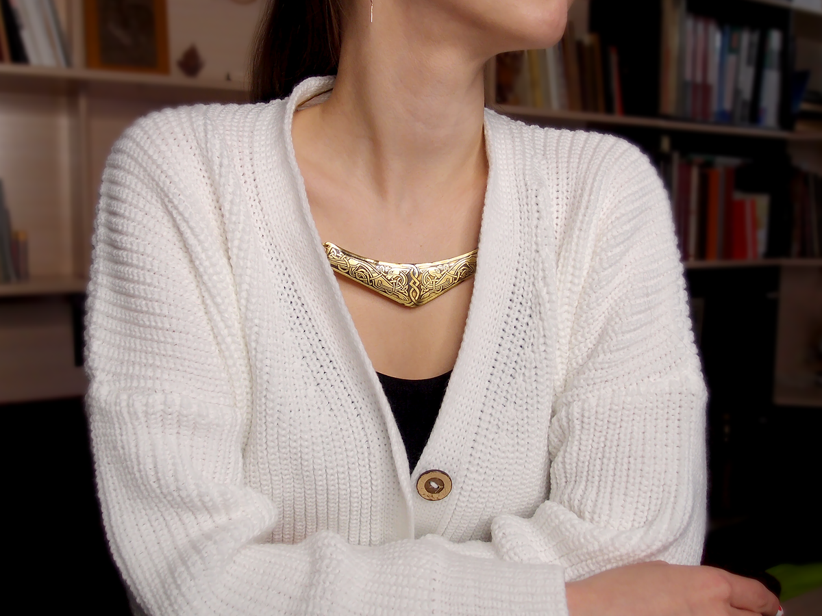 Гривна «Кельтские собаки»