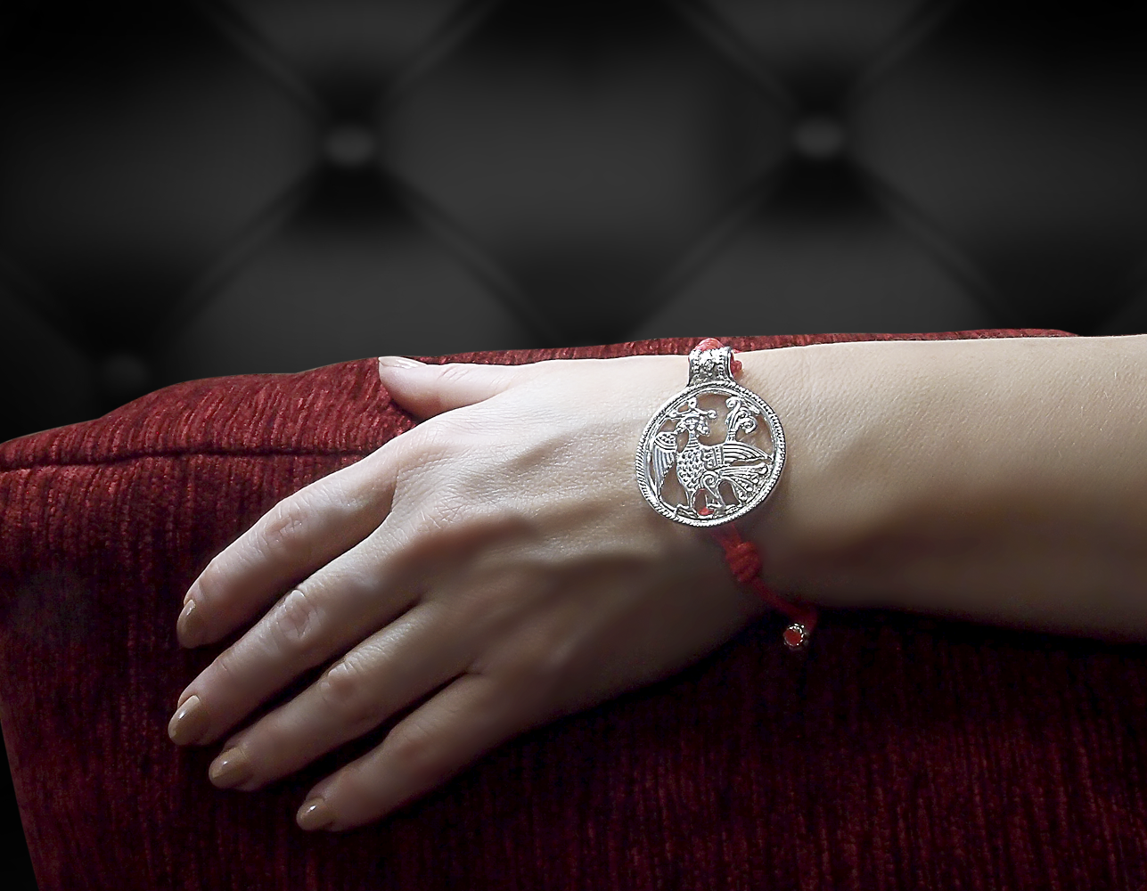 Браслет-шнурок трансформер «Алконост»