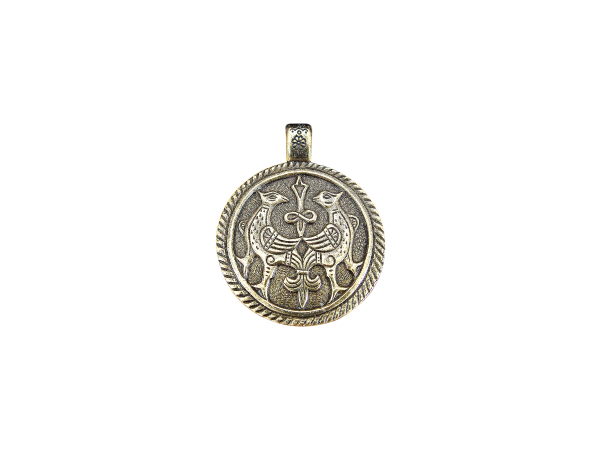 Подвеска литая «Тереховские птицы»