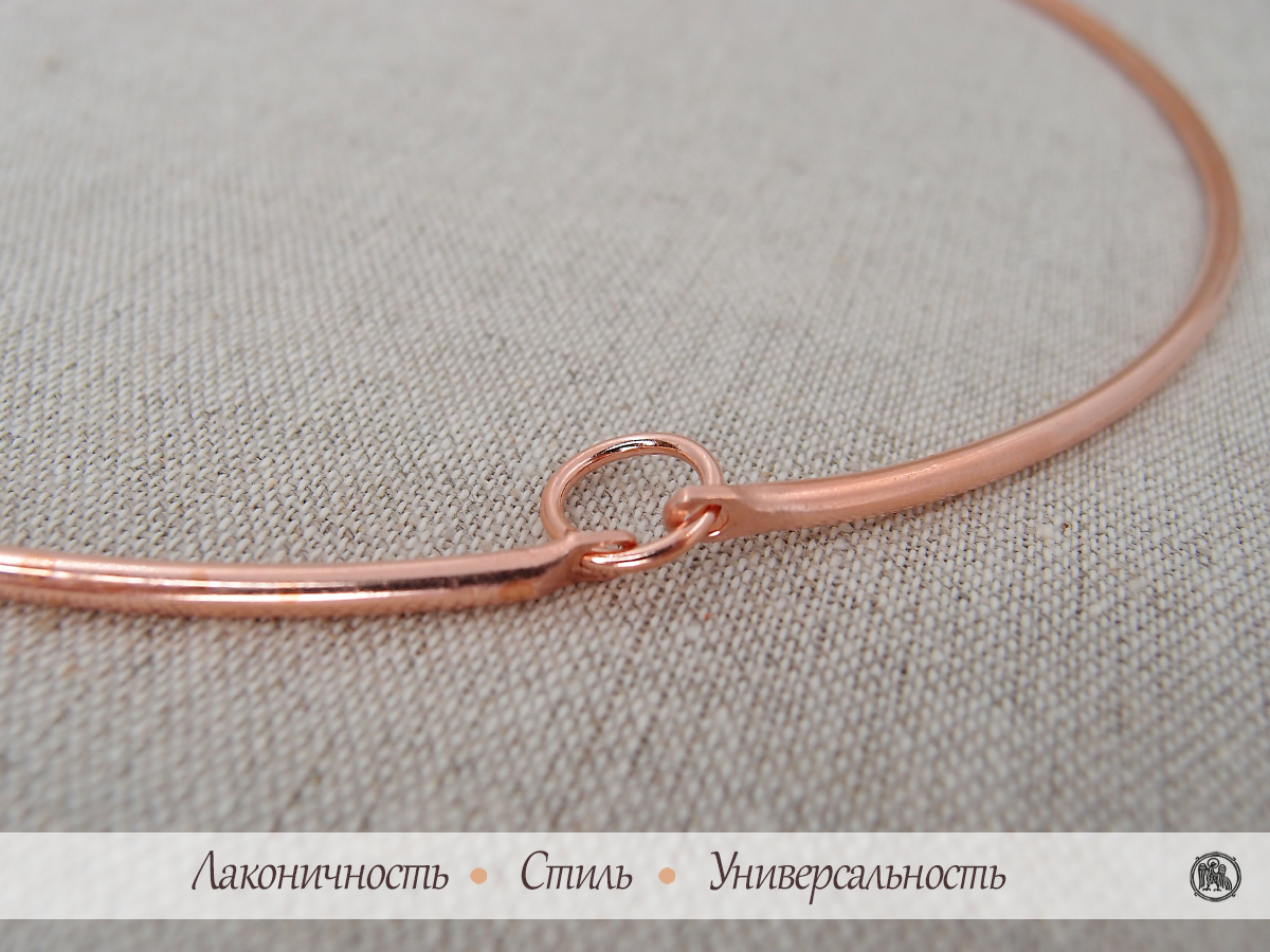 Очелье простое на кольце