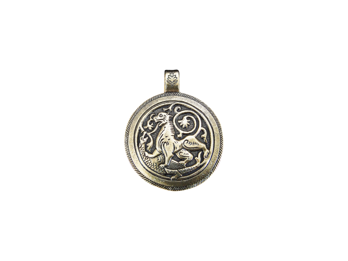 Подвеска литая «Суздальский лев»