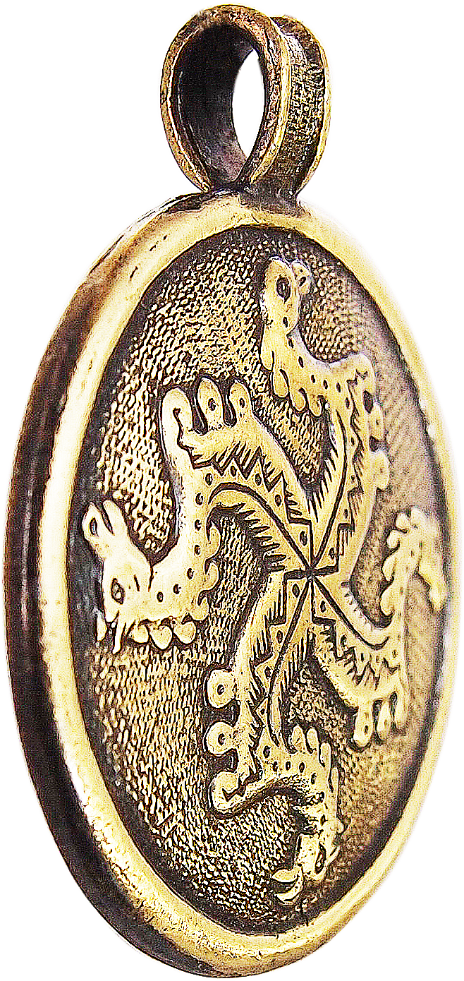 Подвеска простая «Солнцеворот»