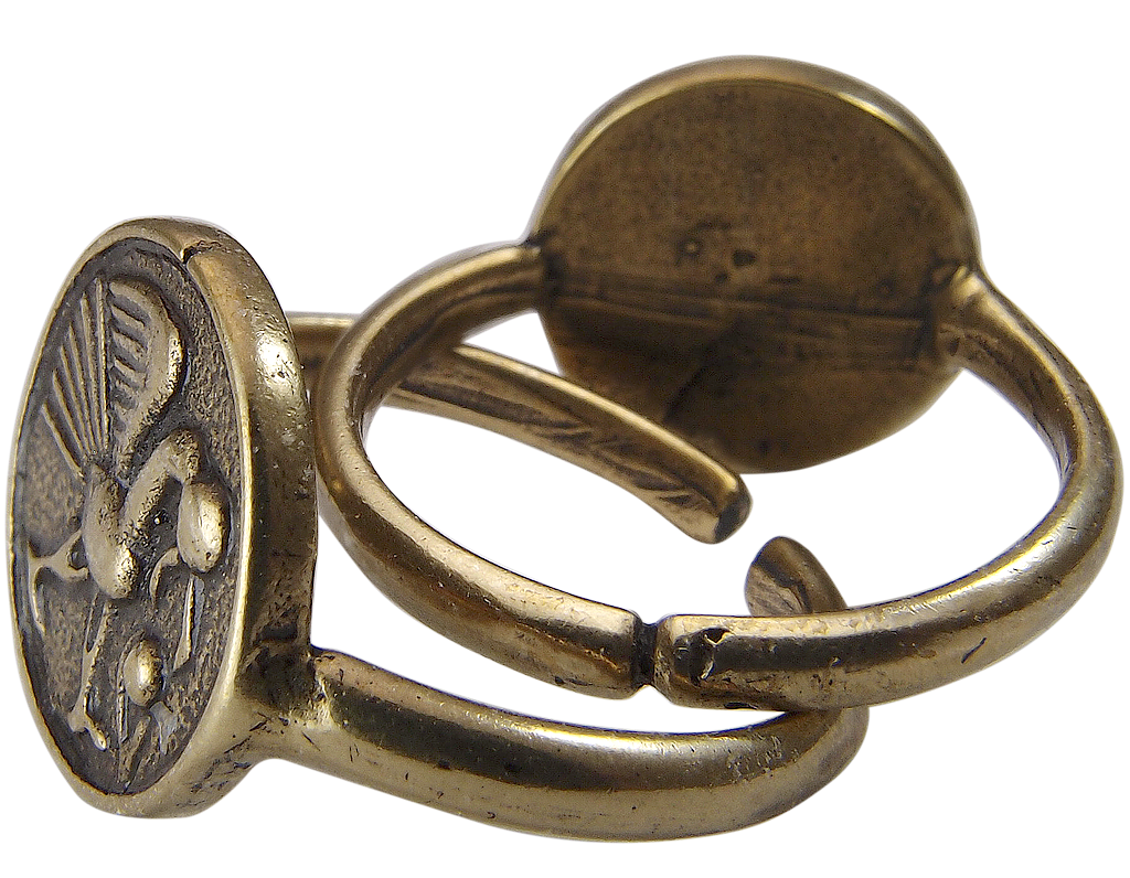 Кольцо «Птица с яйцом»