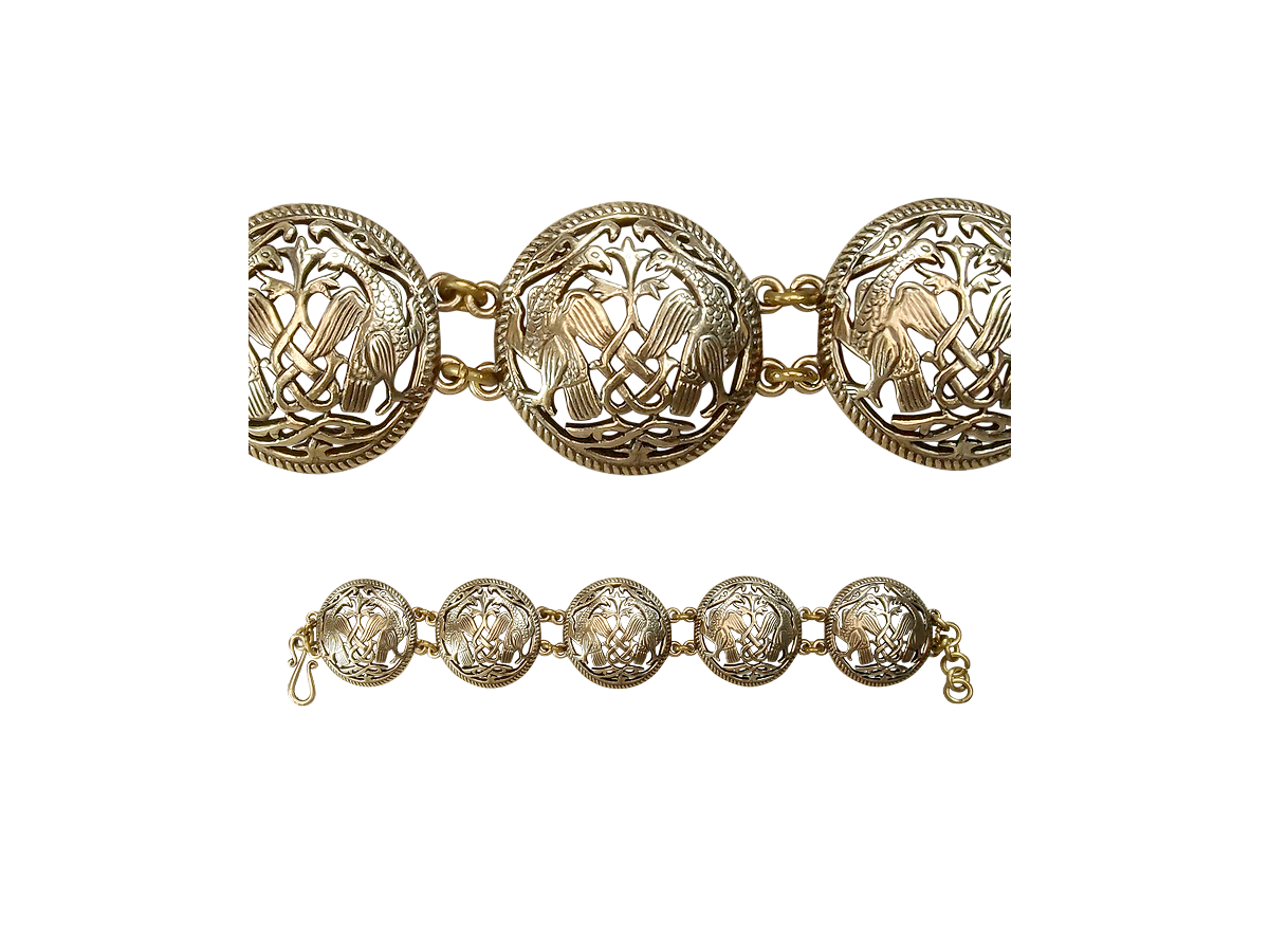 Браслет прорезной «Суздальские ястребы»