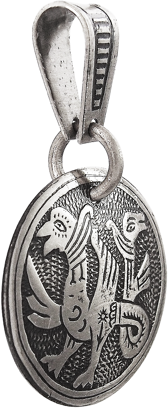 Подвеска «Двуглавые грифоны»