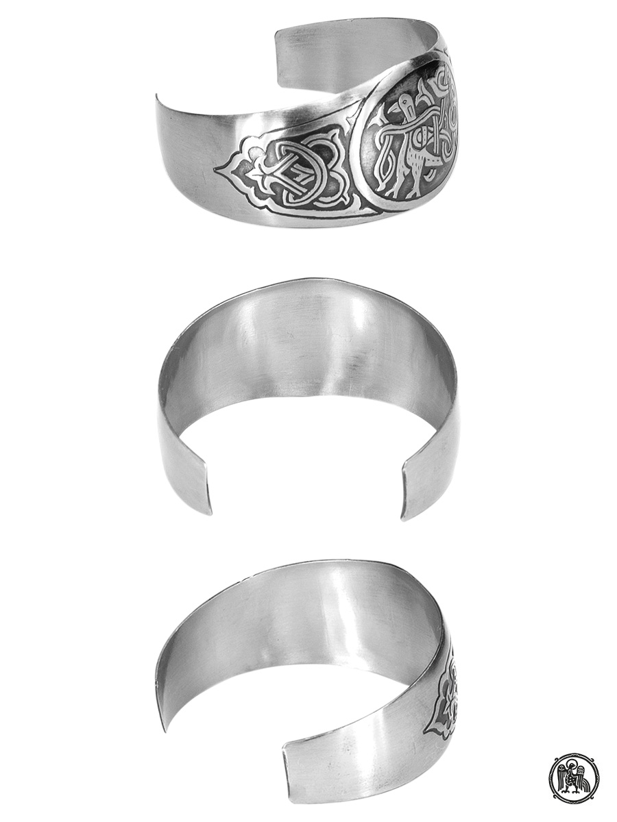 Браслет «Птица с переплетенным хвостом»