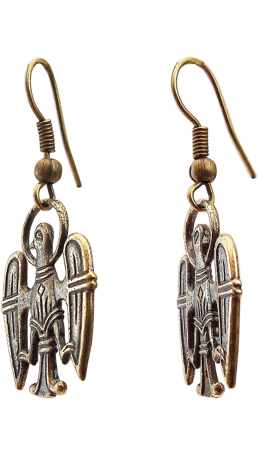 Серьги «Божественная птица»