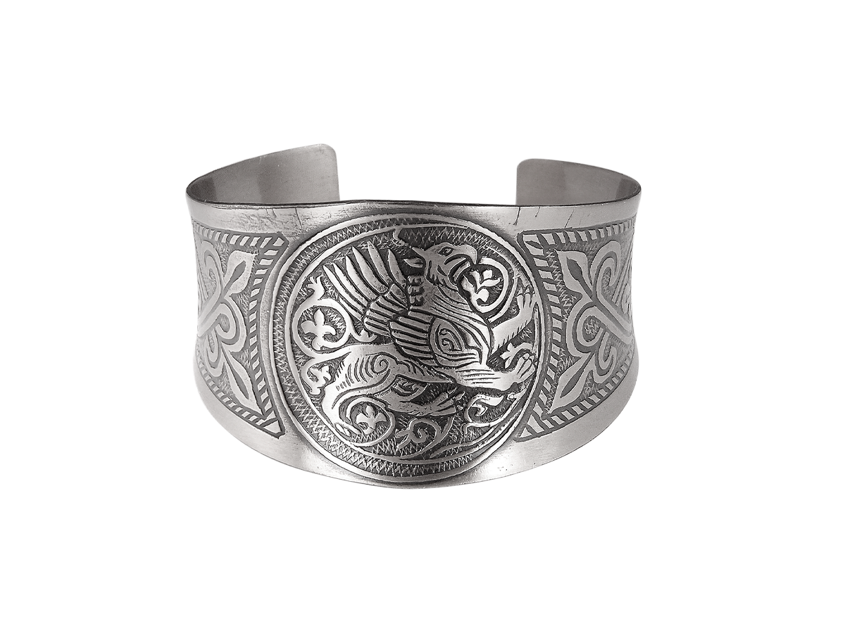 Браслет вогнутый «Суздальский грифон»