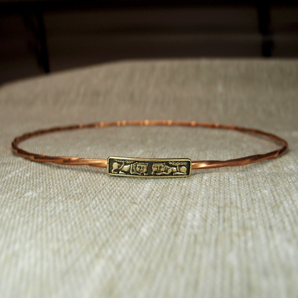 Очелье витое «Пара львов»