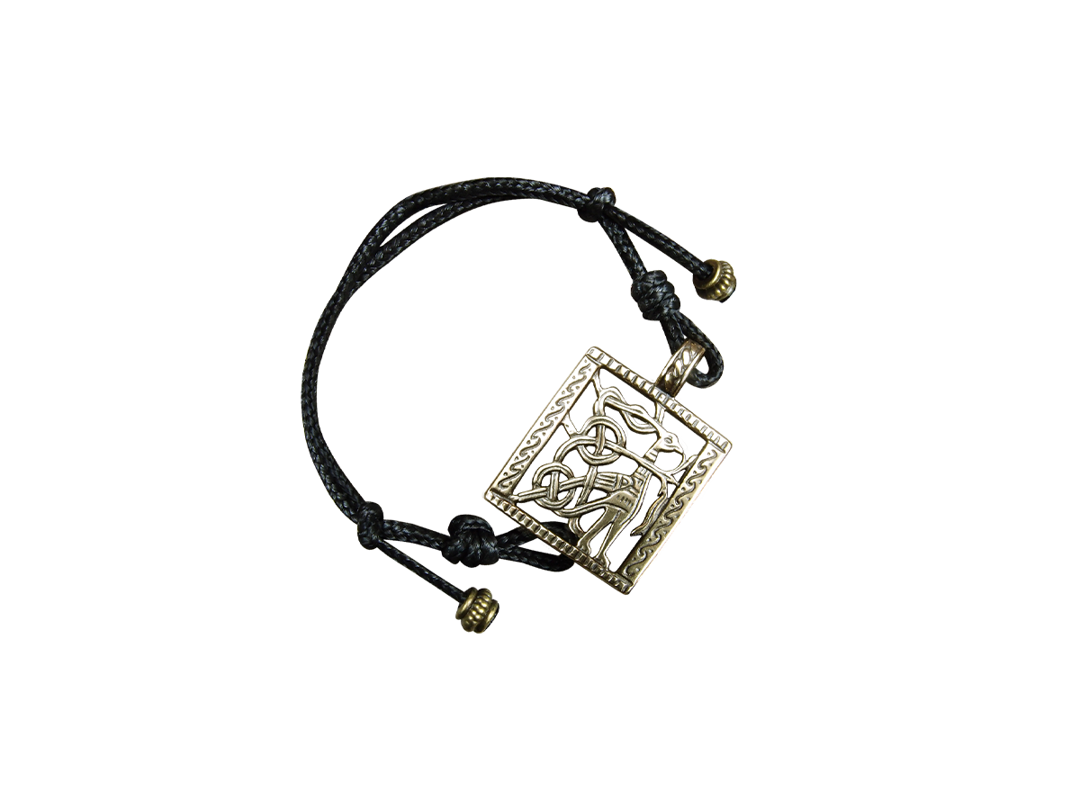 Браслет-шнурок «Журавль»