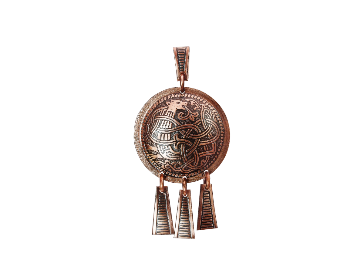 Подвеска шумящая «Неведомый зверь»