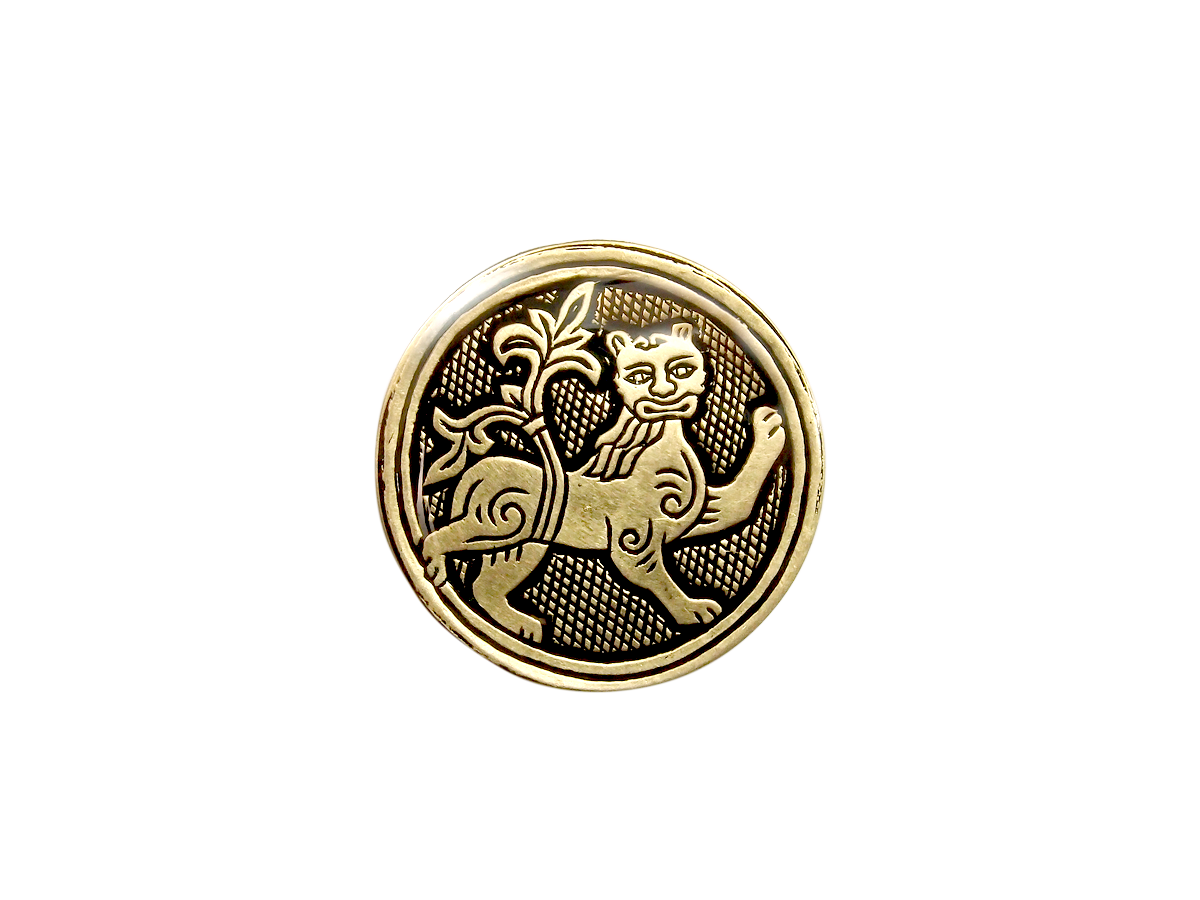 Магнит «Лев с процветшим хвостом»