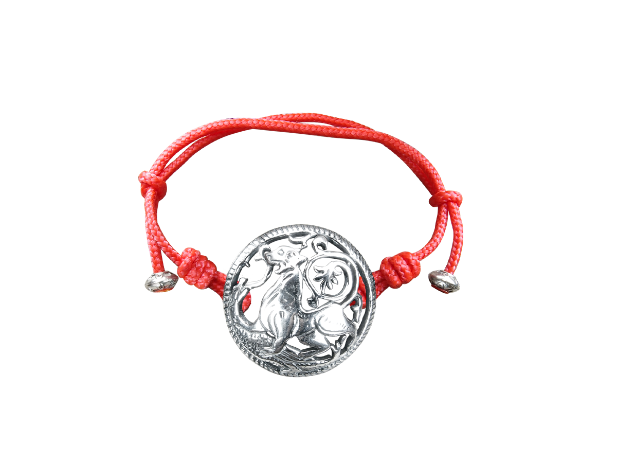 Браслет-шнурок «Суздальский лев»