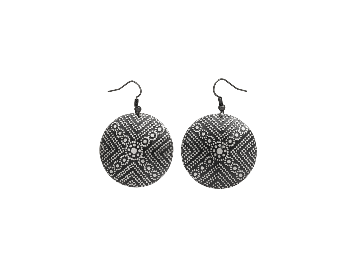 Серьги «Пашня»