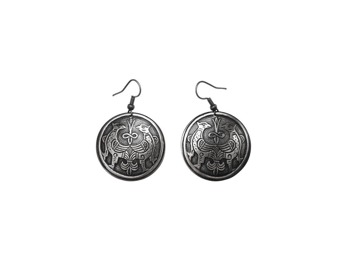 Серьги «Тереховские птицы»