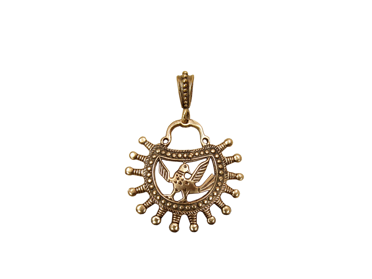 Прорезной колт «Новгородский сокол»