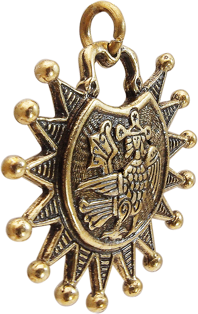 Колт жемчужный «Алконост, смотрящий вправо»