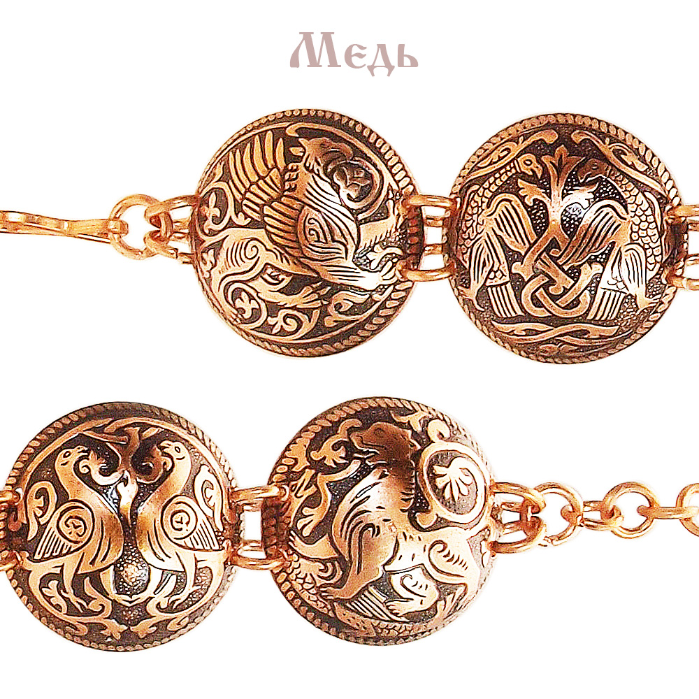 Браслет «Суздальские звери и птицы»