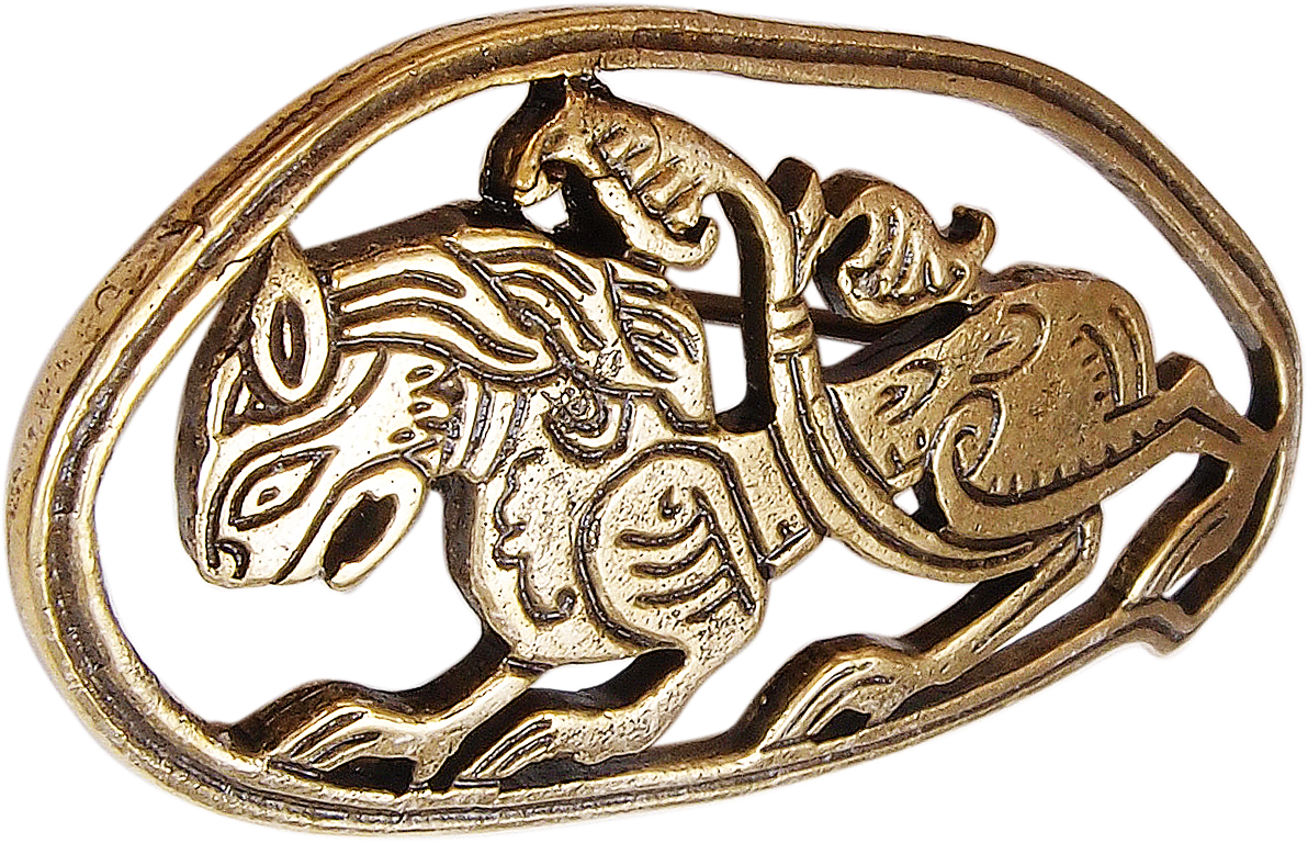 Брошь «Лев»