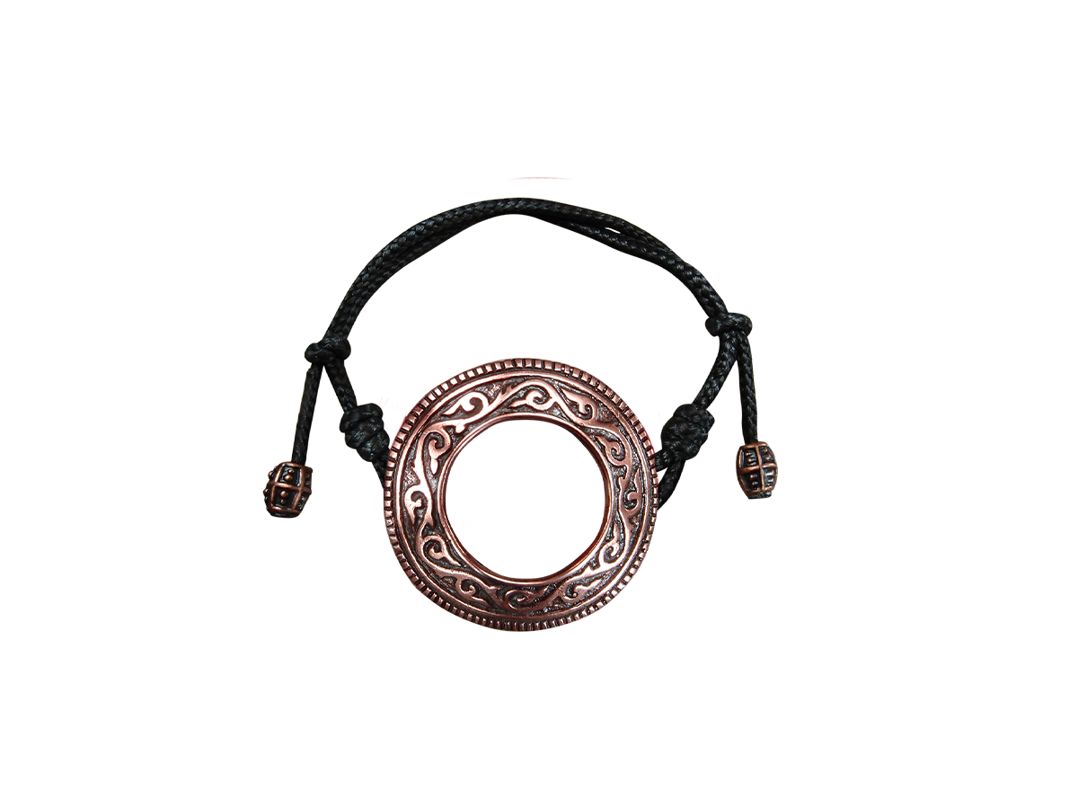 Браслет-шнурок трансформер «Новгородский кольцевидный»