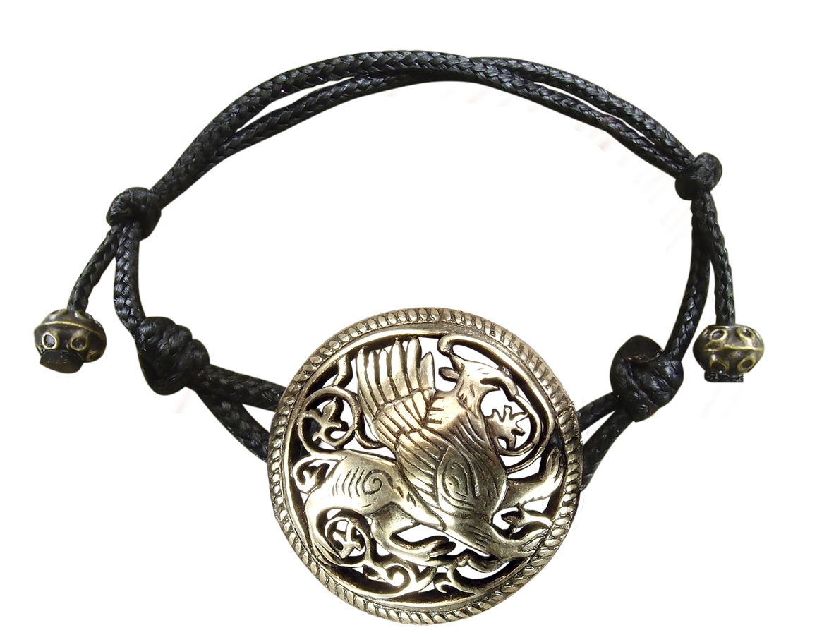 Браслет-шнурок «Суздальский грифон»