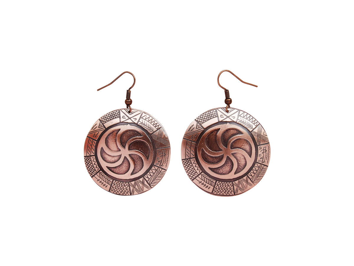 Серьги «Древнеславянский календарь»