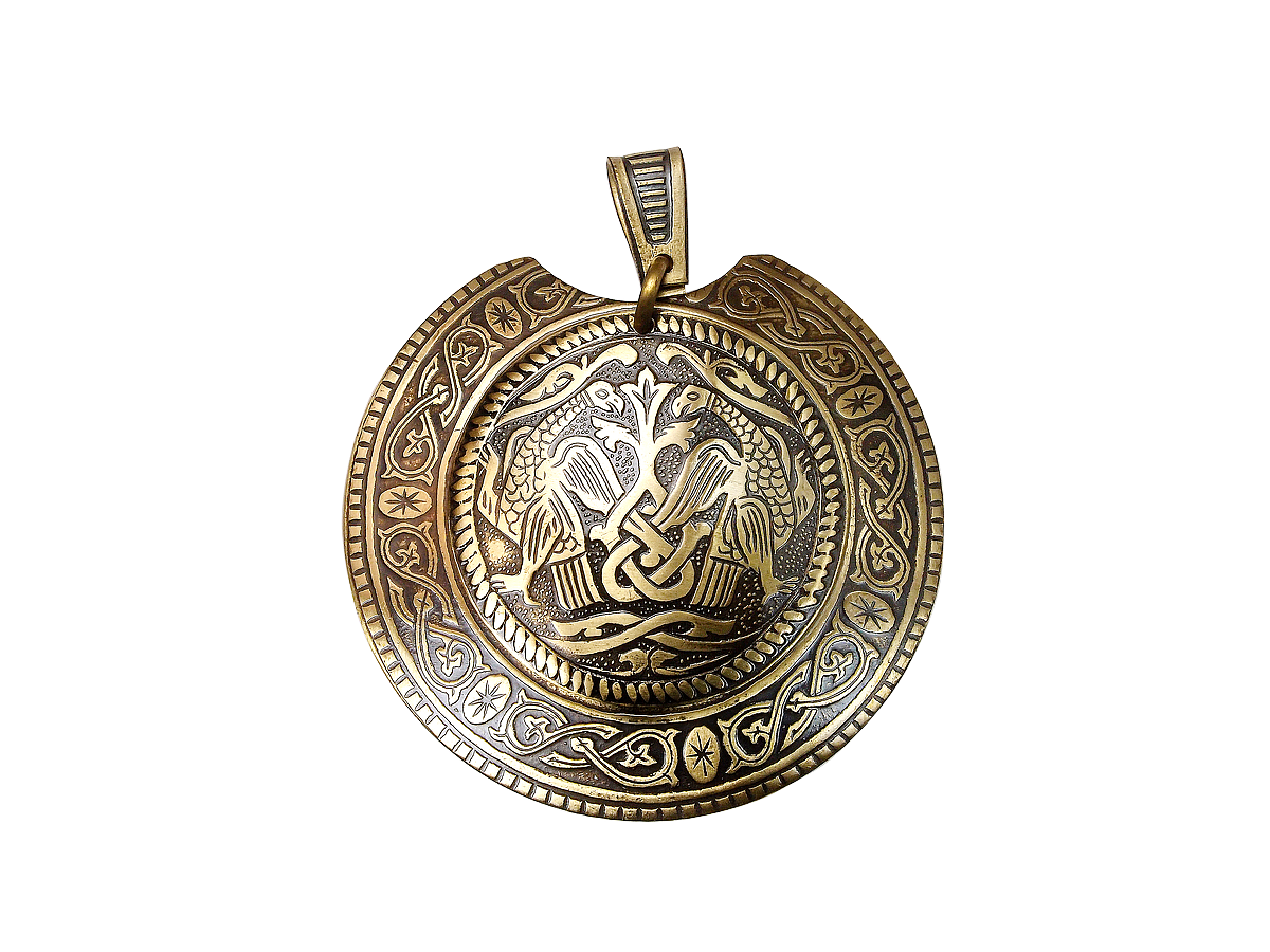 Колт накладной «Суздальские ястребы»