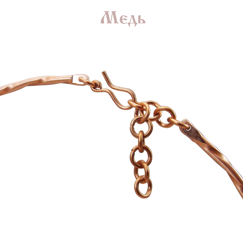 Очелье витое с цепочкой