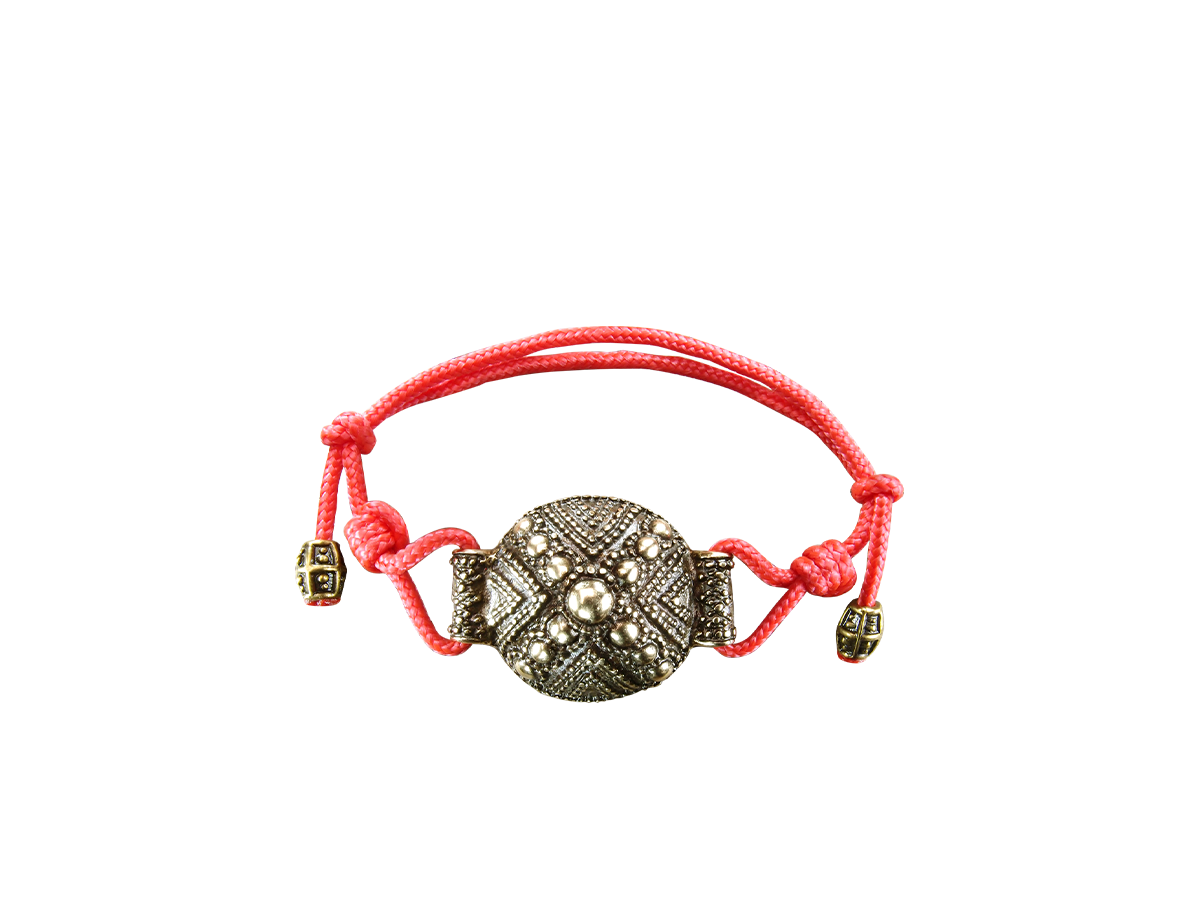 Браслет-шнурок новгородский «Пашня»